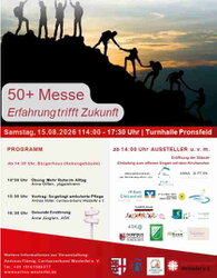 Samstag, 15.08.2026 50+ Messe Erfahrungstrifft Zukunft Turnhalle Pronsfeld